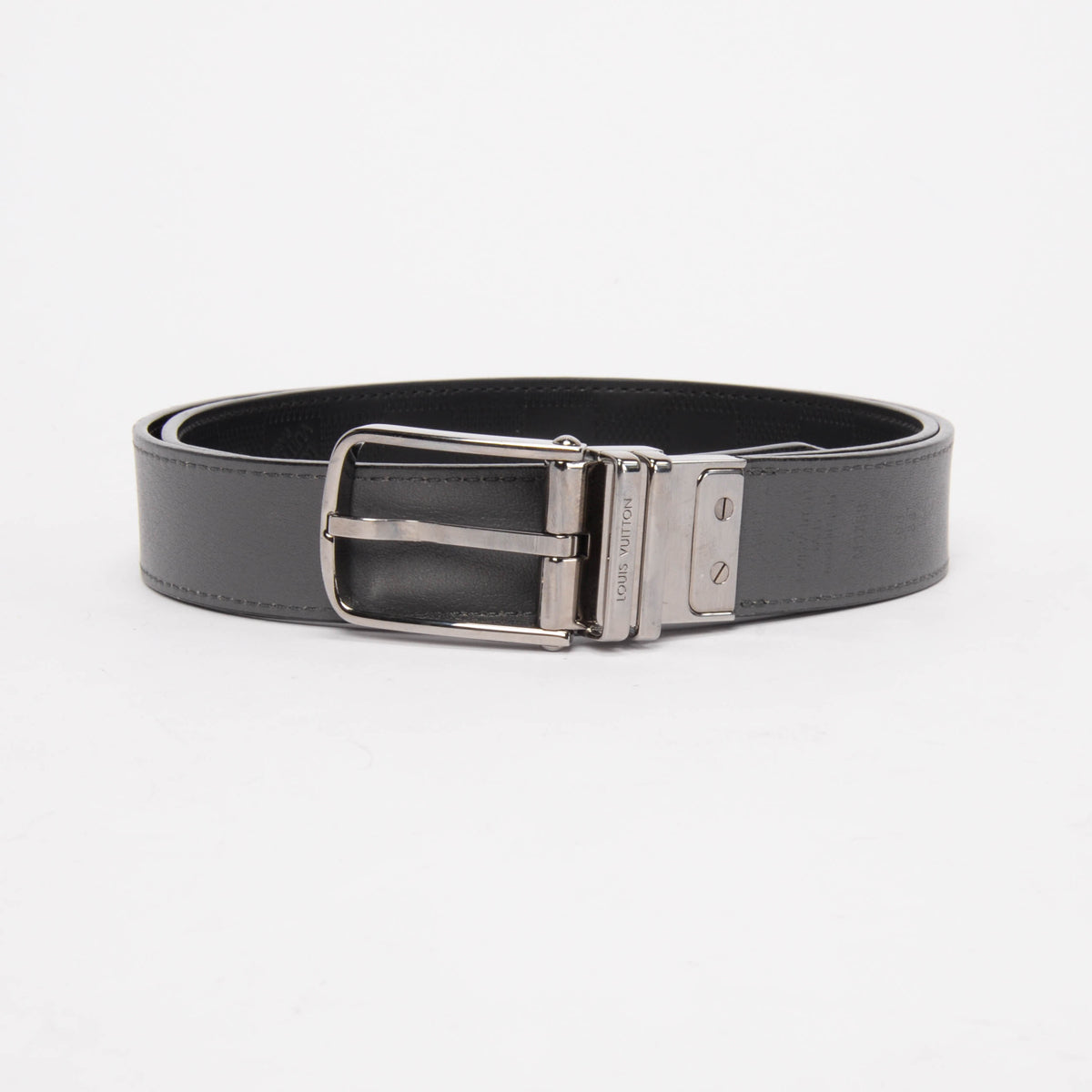 Louis Vuitton Damier Infini Reversible Boston Belt