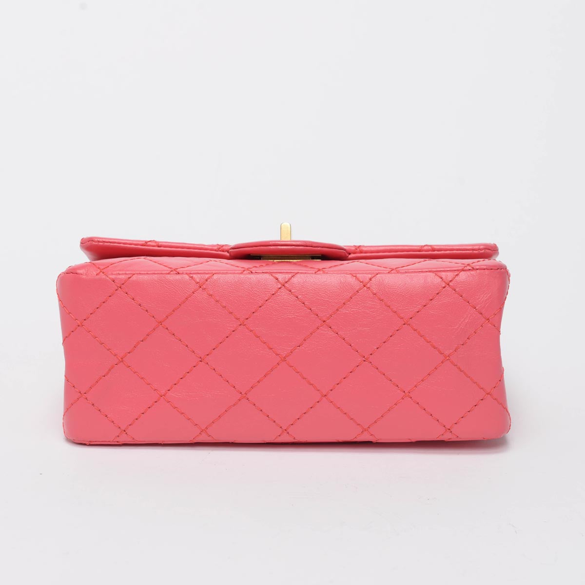 Chanel Pink Aged Calfskin Reissue Mini Flap Bag