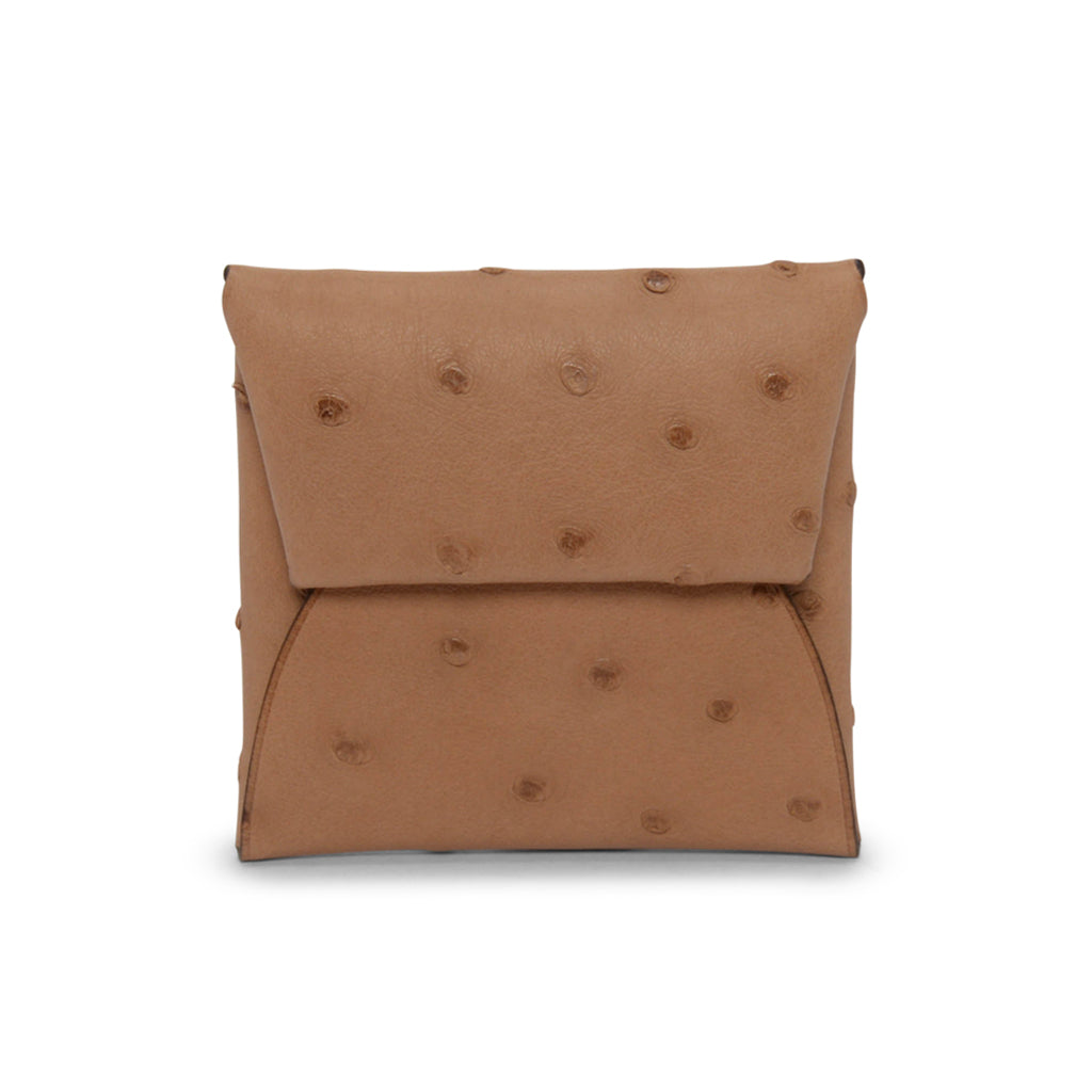 Hermes Buff Ostrich Bastia Coin Purse