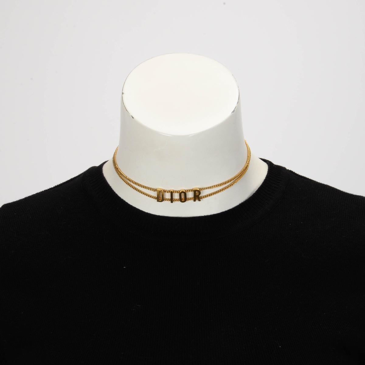 Dior Gold DIO(R)evolution Double Chain Necklace