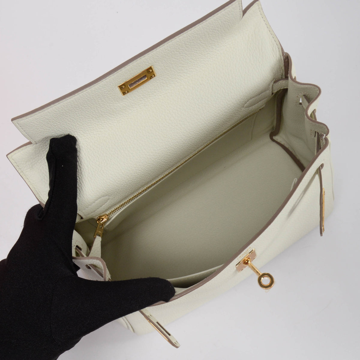 Hermes Mushroom Togo Kelly 25 GHW