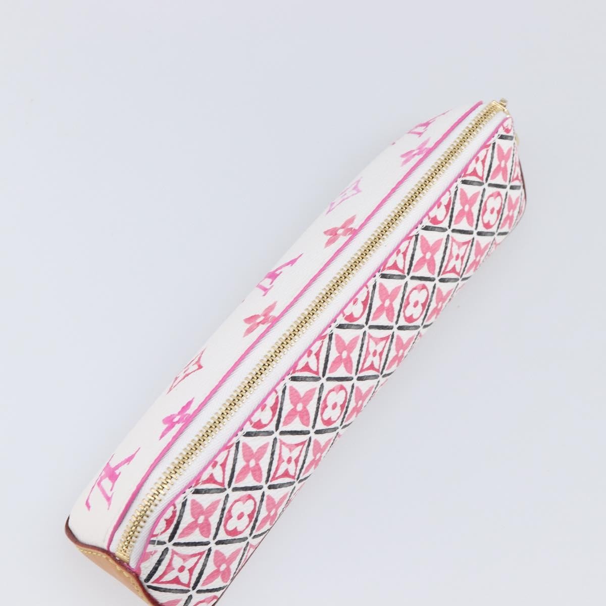 Louis Vuitton Pink Monogram Giant By The Pool Elizabeth Pencil Case