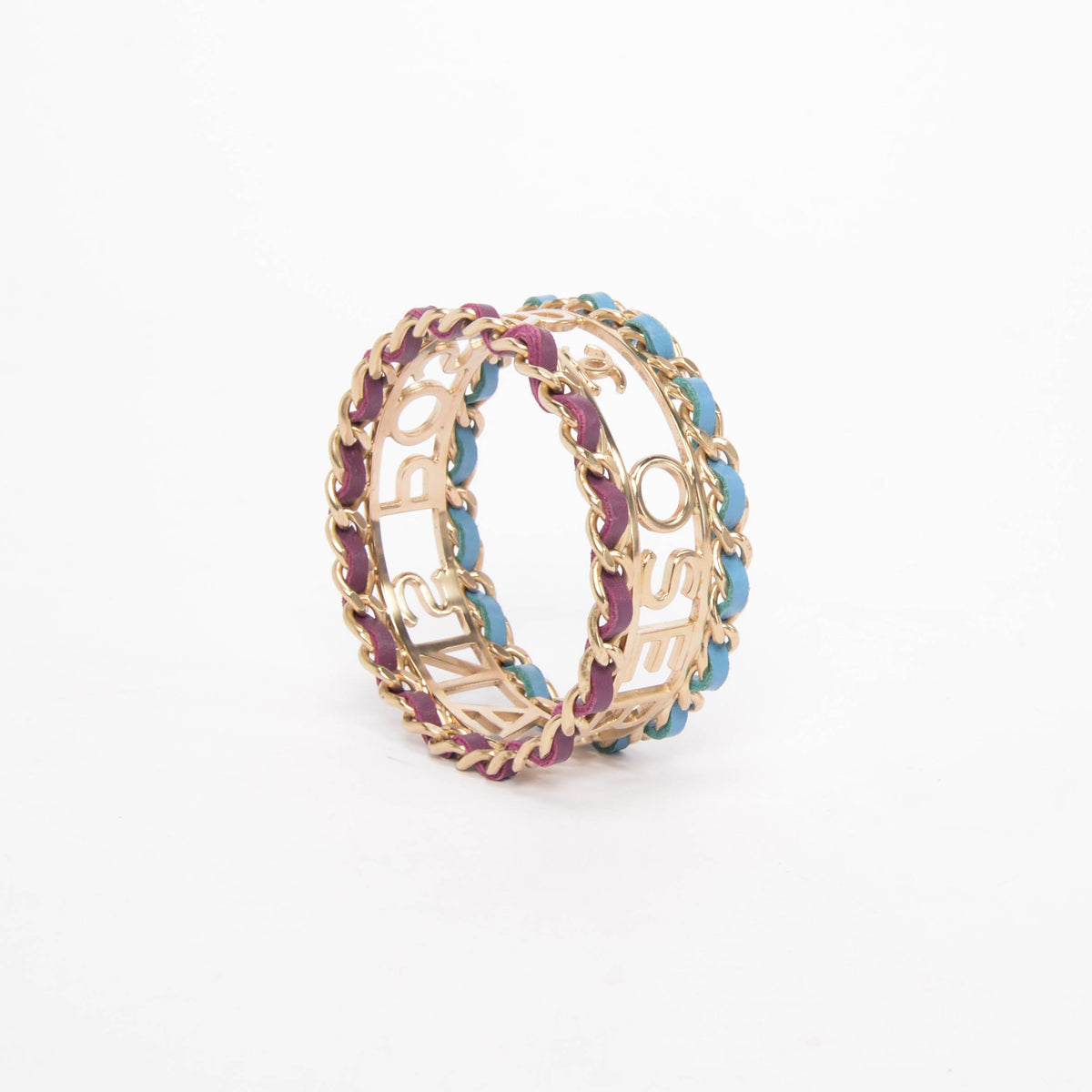 Chanel Multicolour Light Gold Oser Sans Poser Bracelet