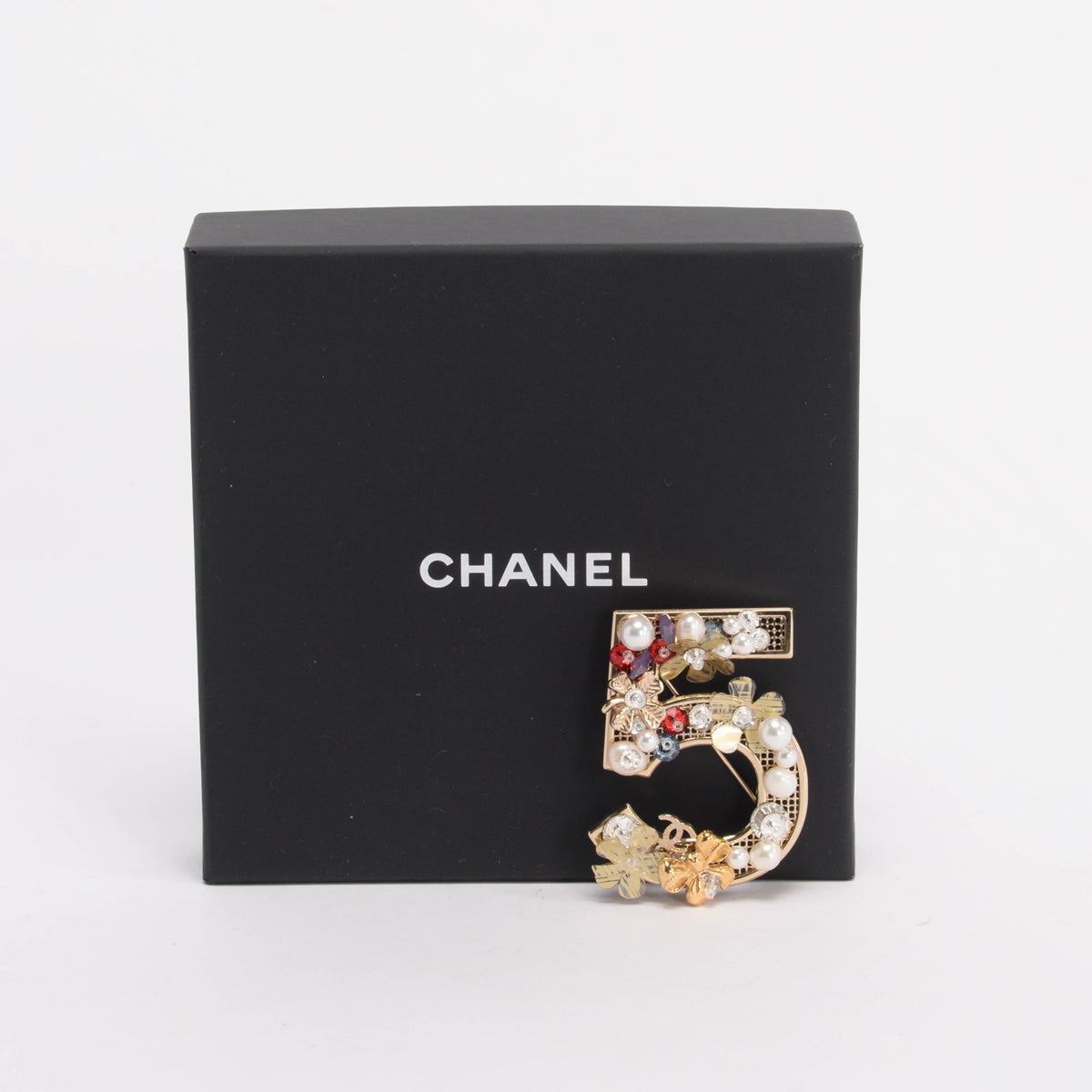 Gorgeous Fashion No. 5 Crystal Brooch Chanel hotsell style