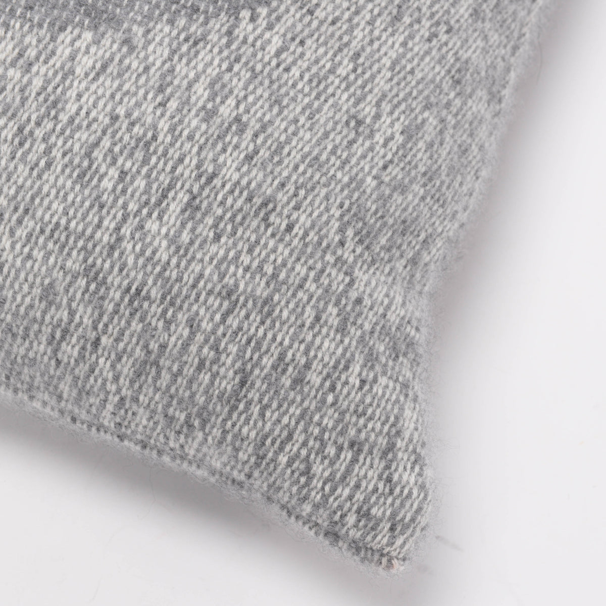 Chanel Grey Marle Knit CC Pillow