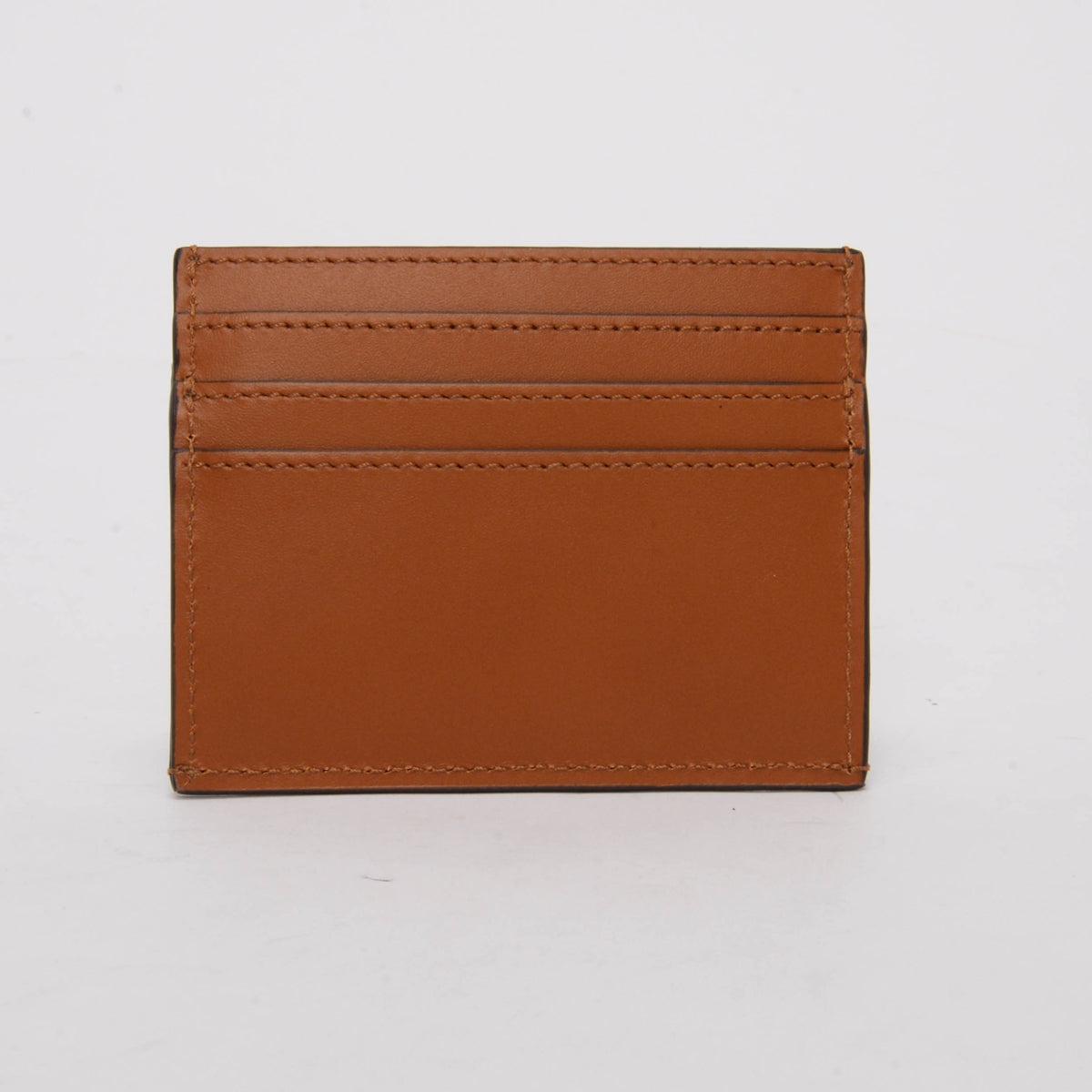 Fendi Brown Calfskin Roma Card Holder