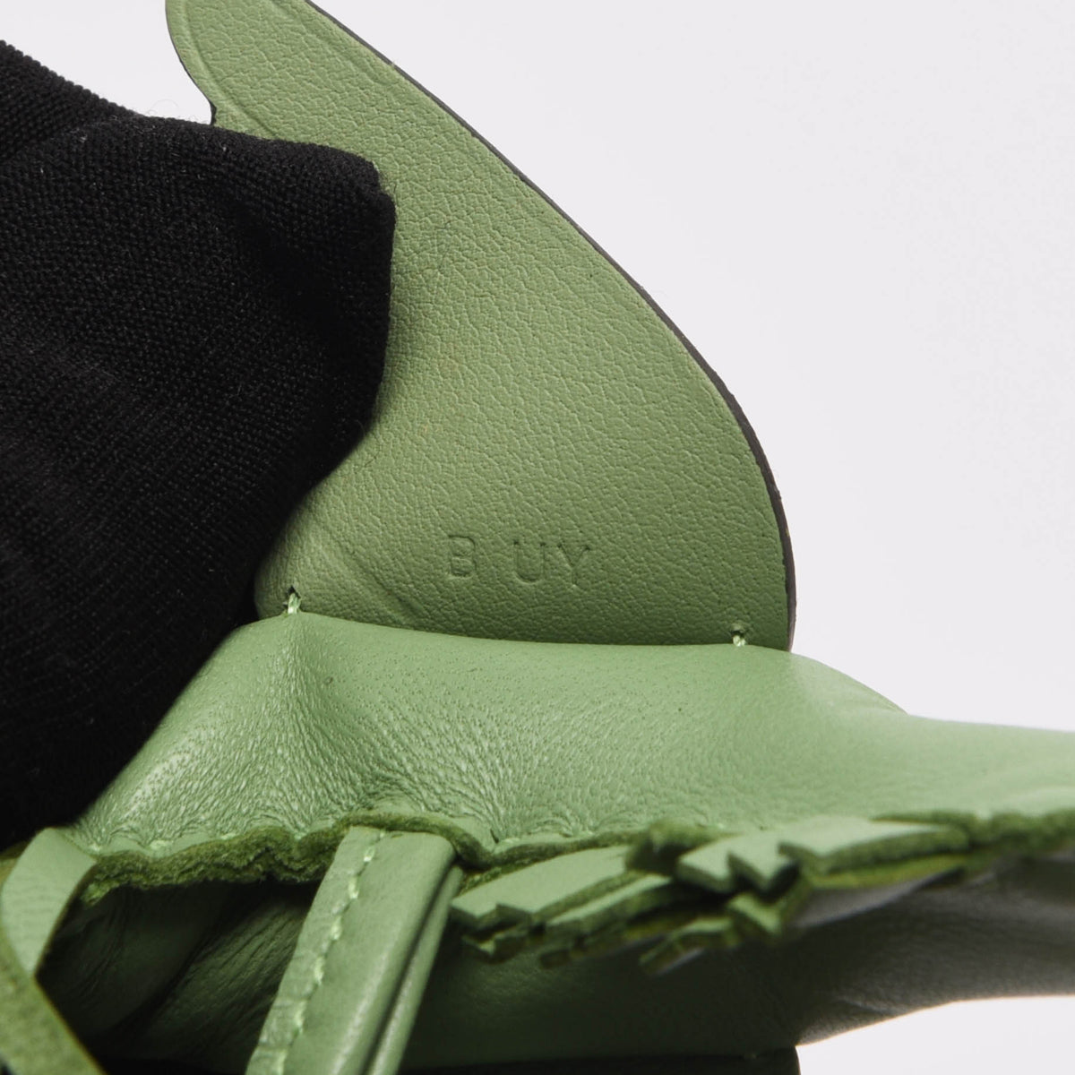 Hermes Vert Criquet Milo Lambskin Rodeo Pegase PM