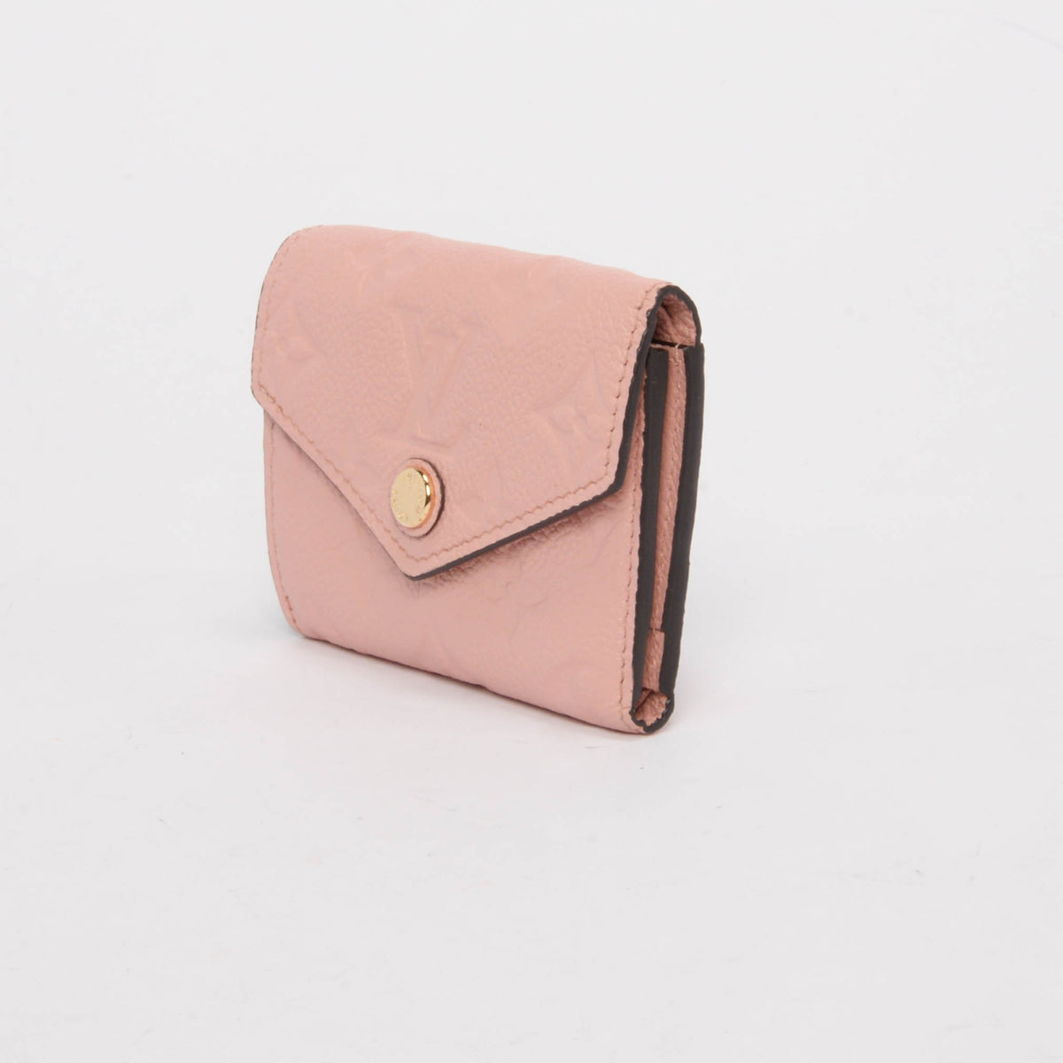 Louis Vuitton Rose Poudre Monogram Empreinte Zoe Wallet