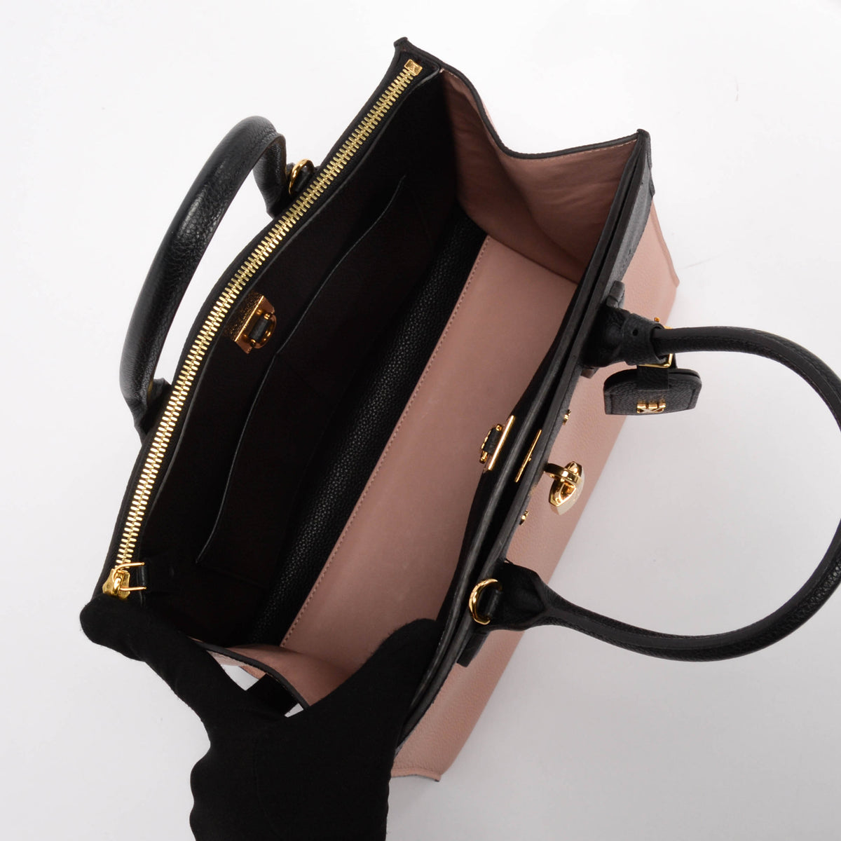Louis Vuitton Bi-Colour Taurillon City Steamer MM Bag