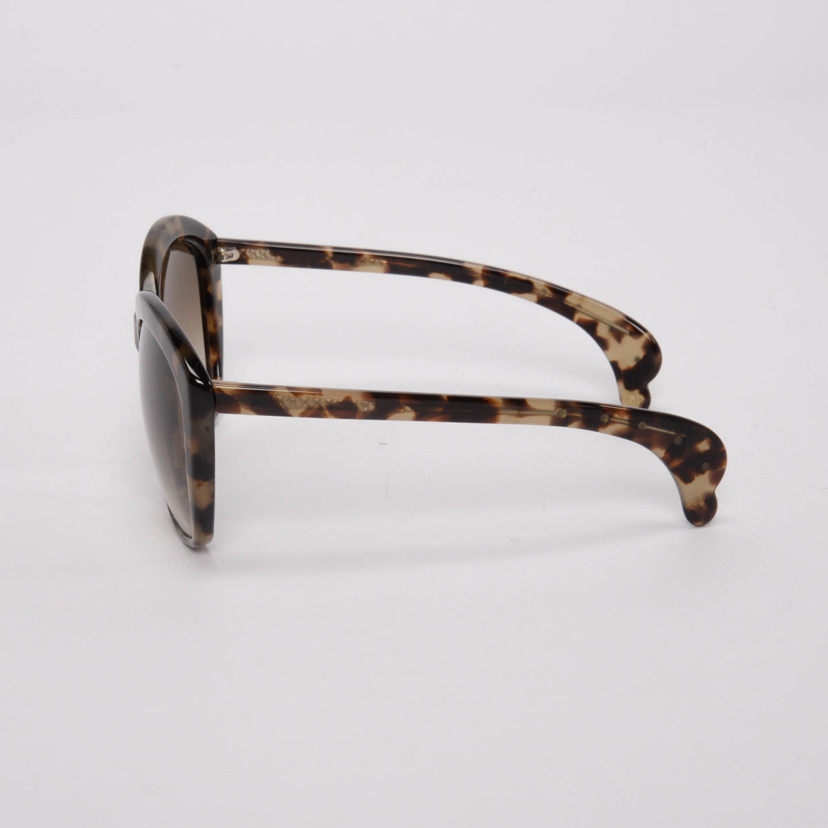 Bottega Veneta Havana Butterfly Sunglasses