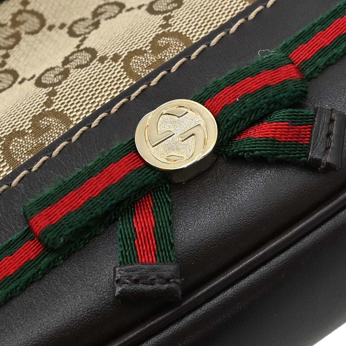 Gucci Brown GG Canvas Mayfair Small Shoulder Bag