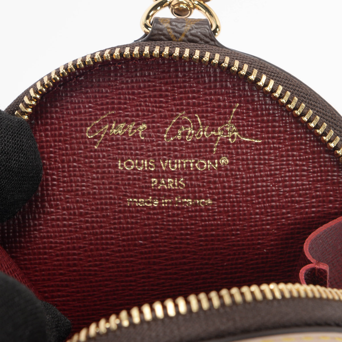 Louis Vuitton x Grace Coddington Monogram Slippy Coin Purse