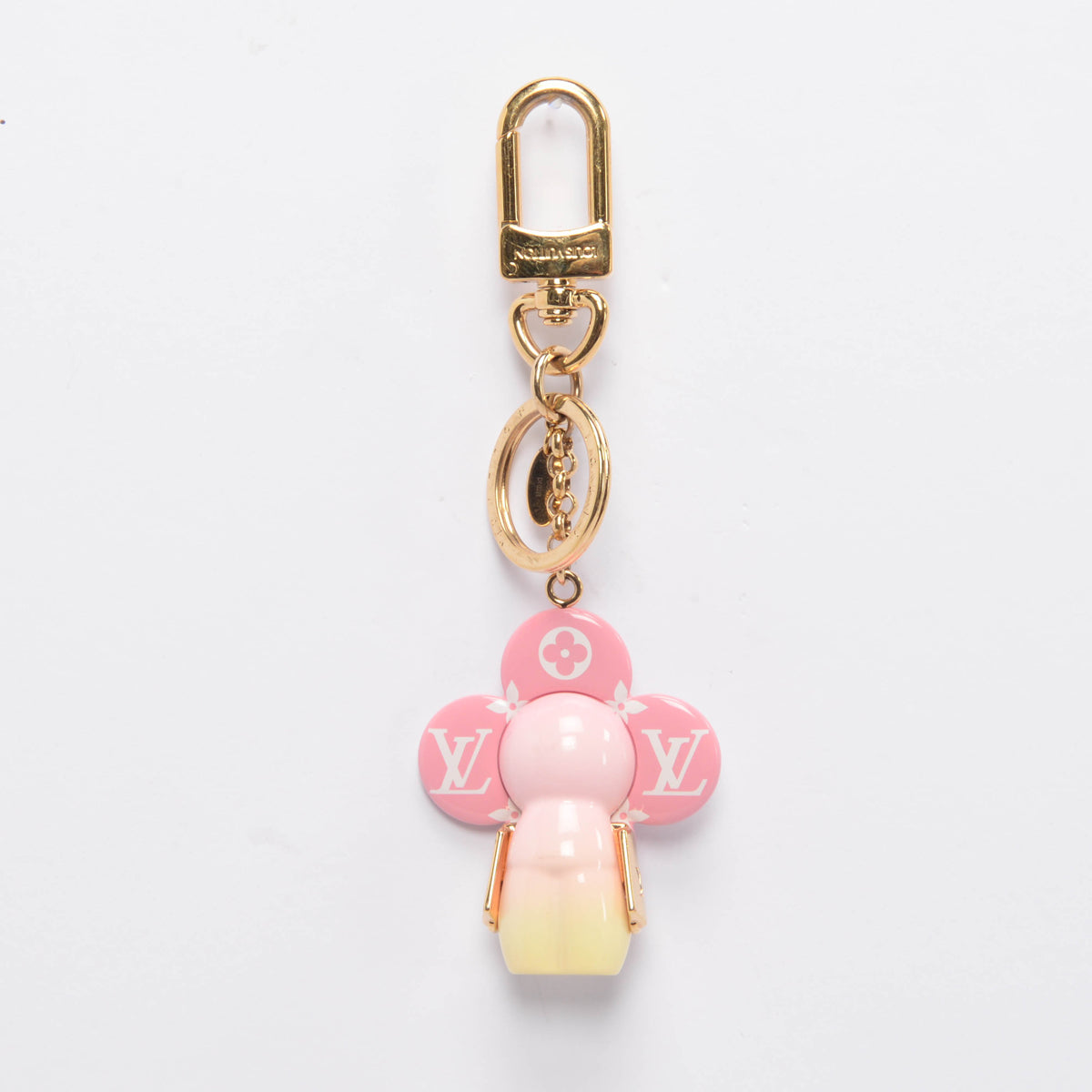 Louis Vuitton Rose Giant Monogram Vivienne Bag Charm