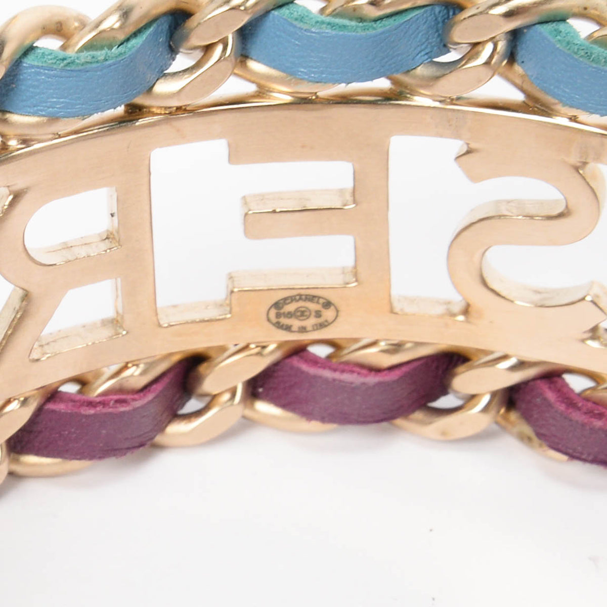 Chanel Multicolour Light Gold Oser Sans Poser Bracelet