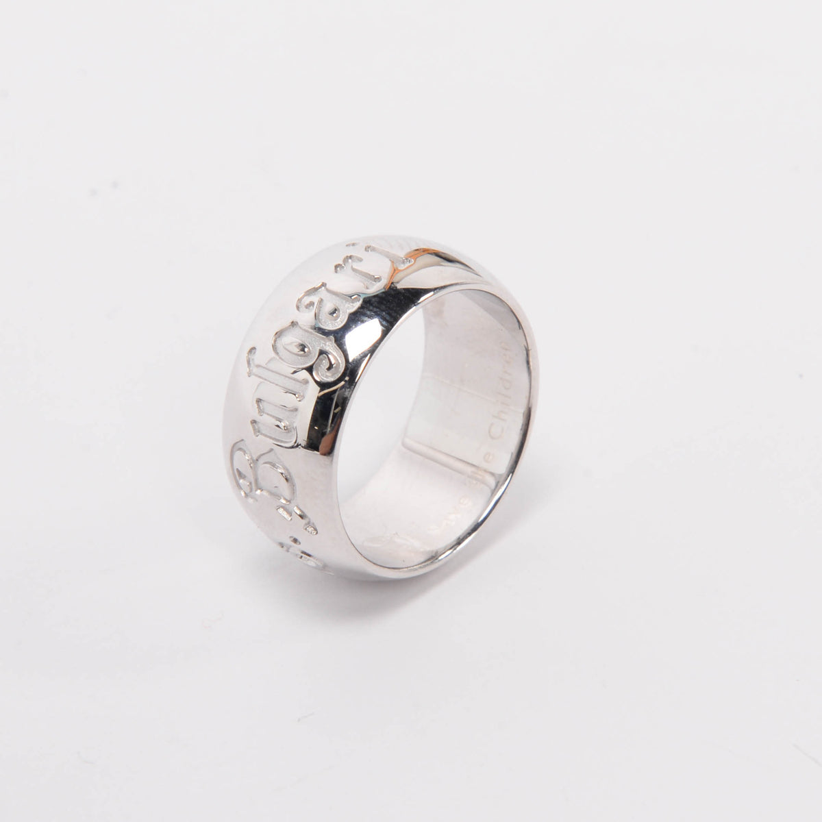 Bulgari Sterling Silver Save The Children Ring