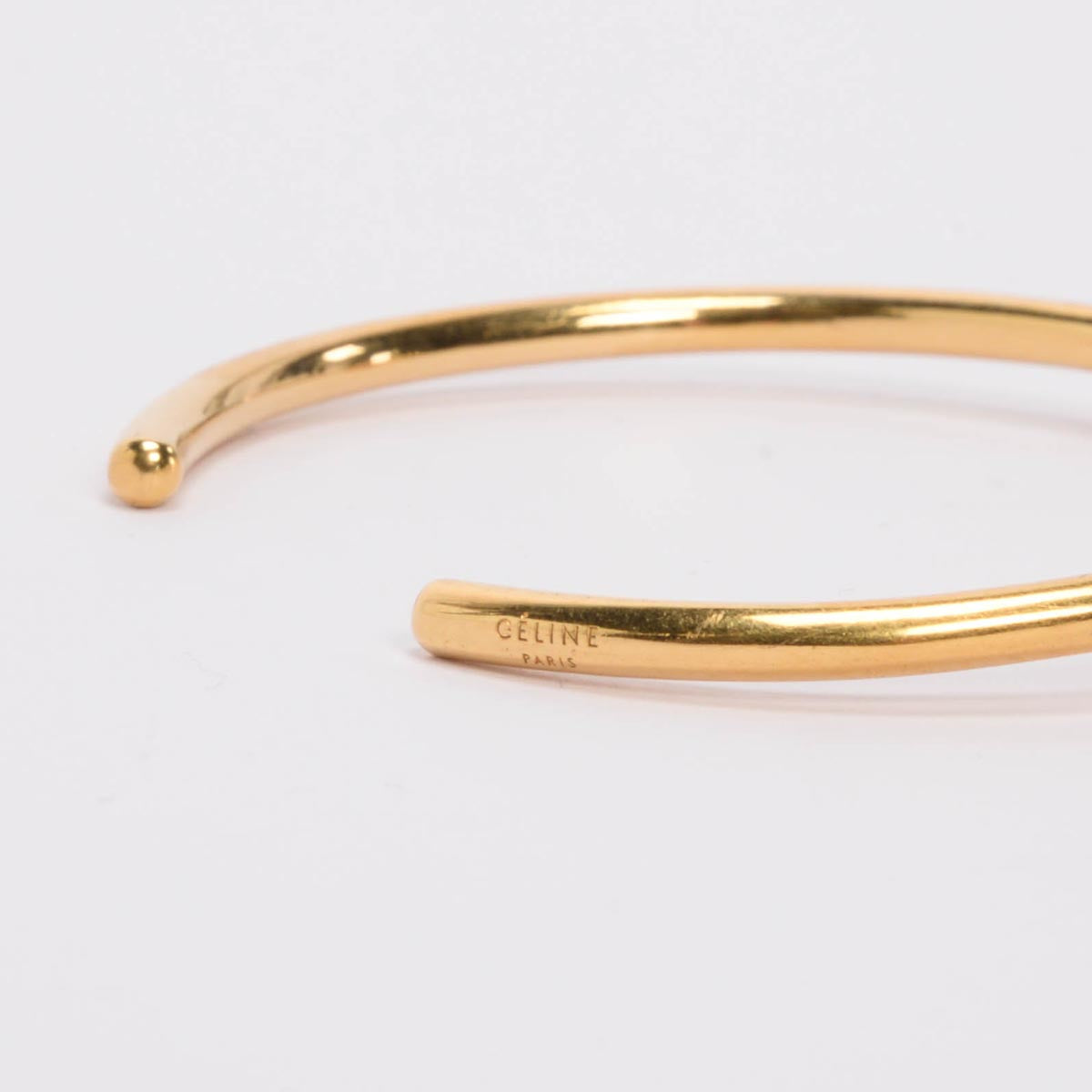 Celine Gold Extra Thin Knot Bracelet