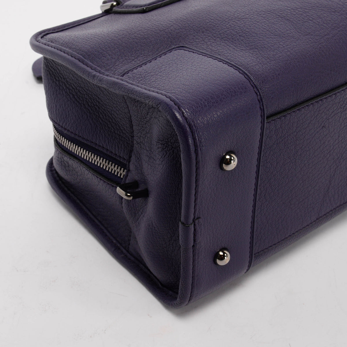Loewe Purple Calfskin Amazona 28 Bag