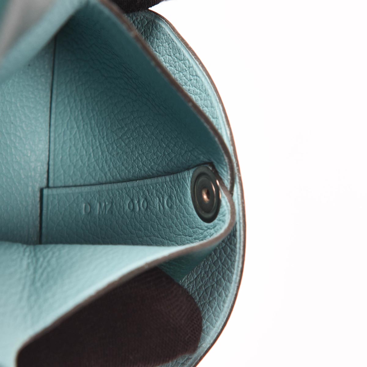 Hermes Malachite & Blue Atoll Evercolor Bastia Verso Coin Purse