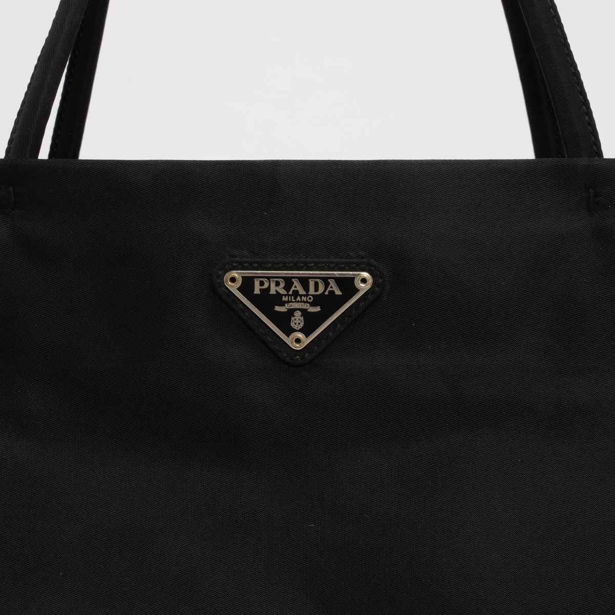Prada Black Nylon City Tote