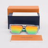 Louis Vuitton Clear Multicolour Cyclone Sunglasses - Blue Spinach