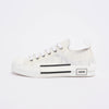 Dior White Oblique Canvas B23 Low Top Sneakers 41 - Blue Spinach
