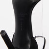 Calvin Klein 205W39NYC Black Suede Camelle Sandals 39.5 - Blue Spinach