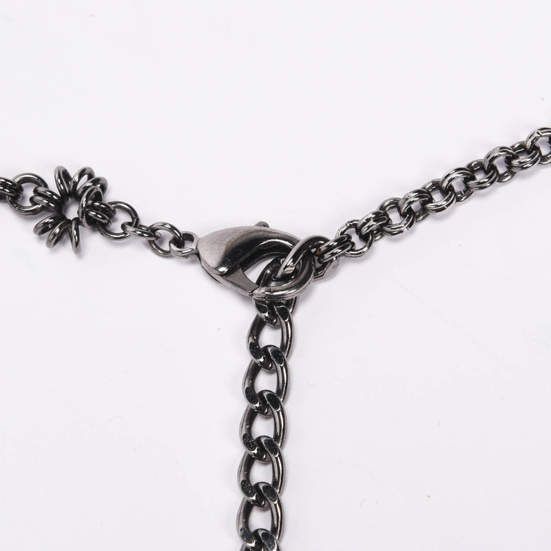 Chanel Ruthenium Nature Charm Long Necklace - Blue Spinach