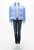 Dior x ERL Blue Nylon Cannage Jacket FR 48 - Blue Spinach
