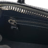 Givenchy Black Shiny Lord Mini Antigona Lock Bag - Blue Spinach