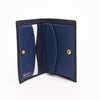 Prada Multi Colour Saffiano Compact Wallet - Blue Spinach