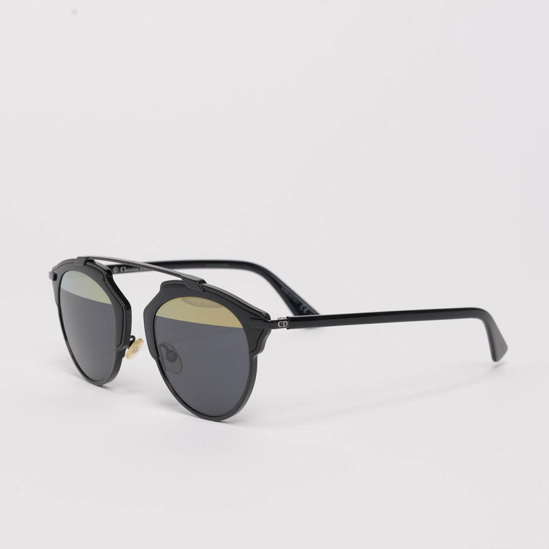 Christian Dior COMPOSIT 10 matte black silversilver mirror Sunglasses  762753356147  eBay