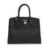 Louis Vuitton Black Leather City Steamer Tote - Blue Spinach