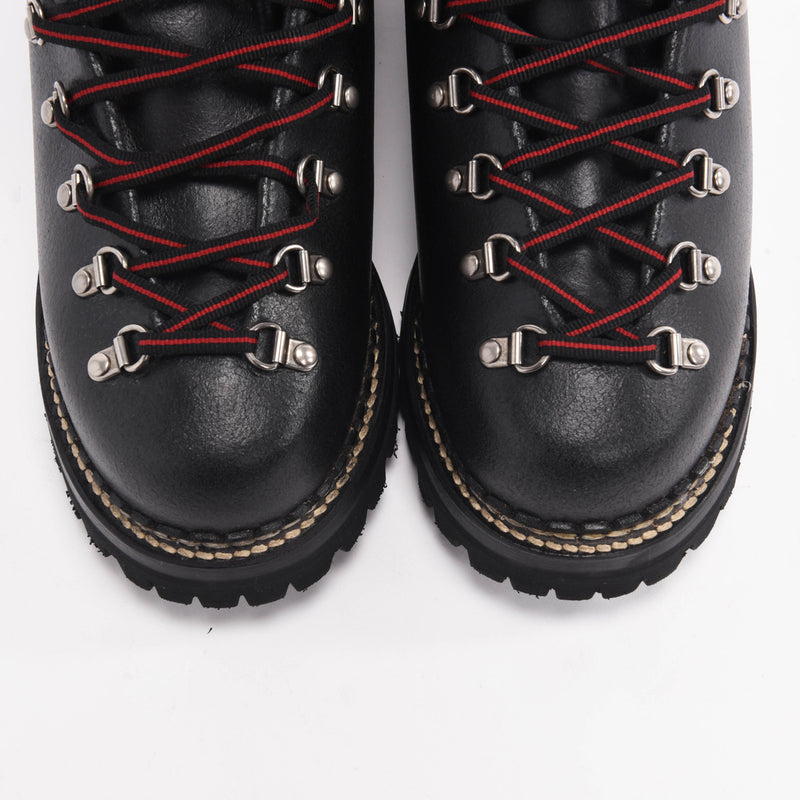 Gucci x The North Face Black Leather Ankle Boots 11 - Blue Spinach