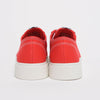 Miu Miu Red & White Canvas Sneakers - Blue Spinach