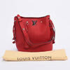 Louis Vuitton Rubis Calfskin Lockme Bucket Bag - Blue Spinach