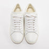 Saint Laurent White Leather Court Classic Sneakers 35 - Blue Spinach