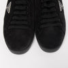 Prada Black Suede Low Top Sneakers 8 - Blue Spinach