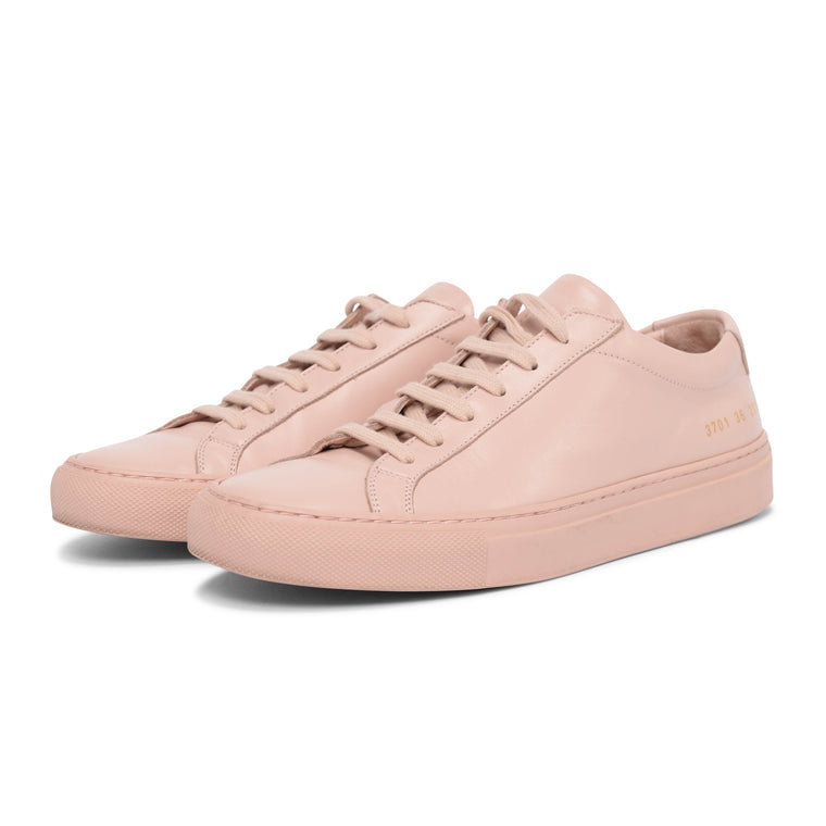 Common Projects Blush Pink Original Achilles Sneakers 36
