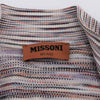 Missoni Pastel Striped Knit Zip Front Jacket IT 40 - Blue Spinach