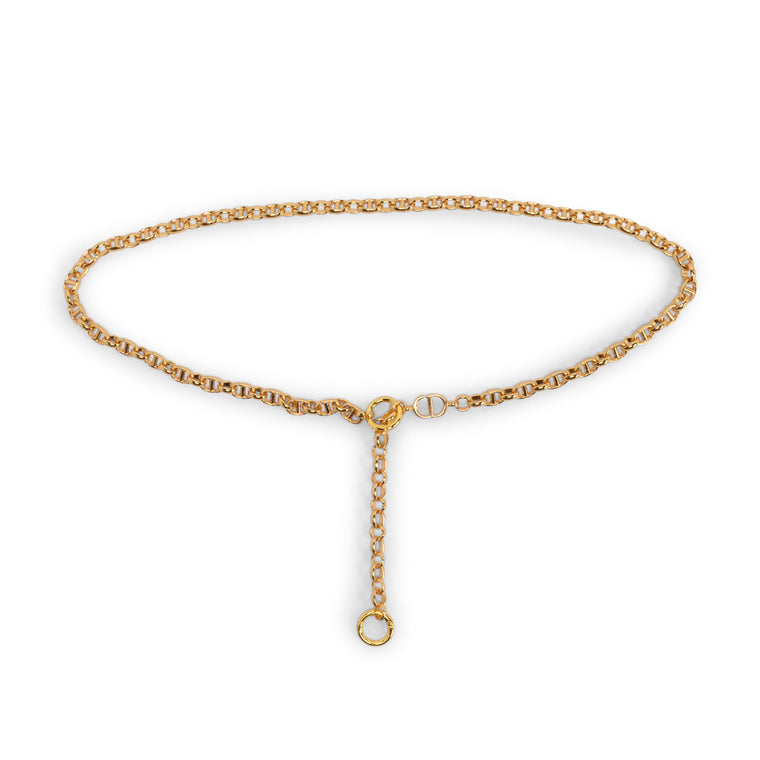 Dior Gold Caro Chain Belt