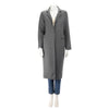 Acne Studios Grey Wool Coat EU 34 - Blue Spinach