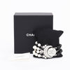 Chanel Black & White Crystal & Beads CC Bracelet - Blue Spinach