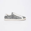 Saint Laurent White Leopard Perforated Leather SL10 Sneakers 47 - Blue Spinach