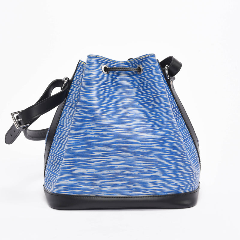 Louis Vuitton Denim Epi Leather Petit Noe Bag - Blue Spinach