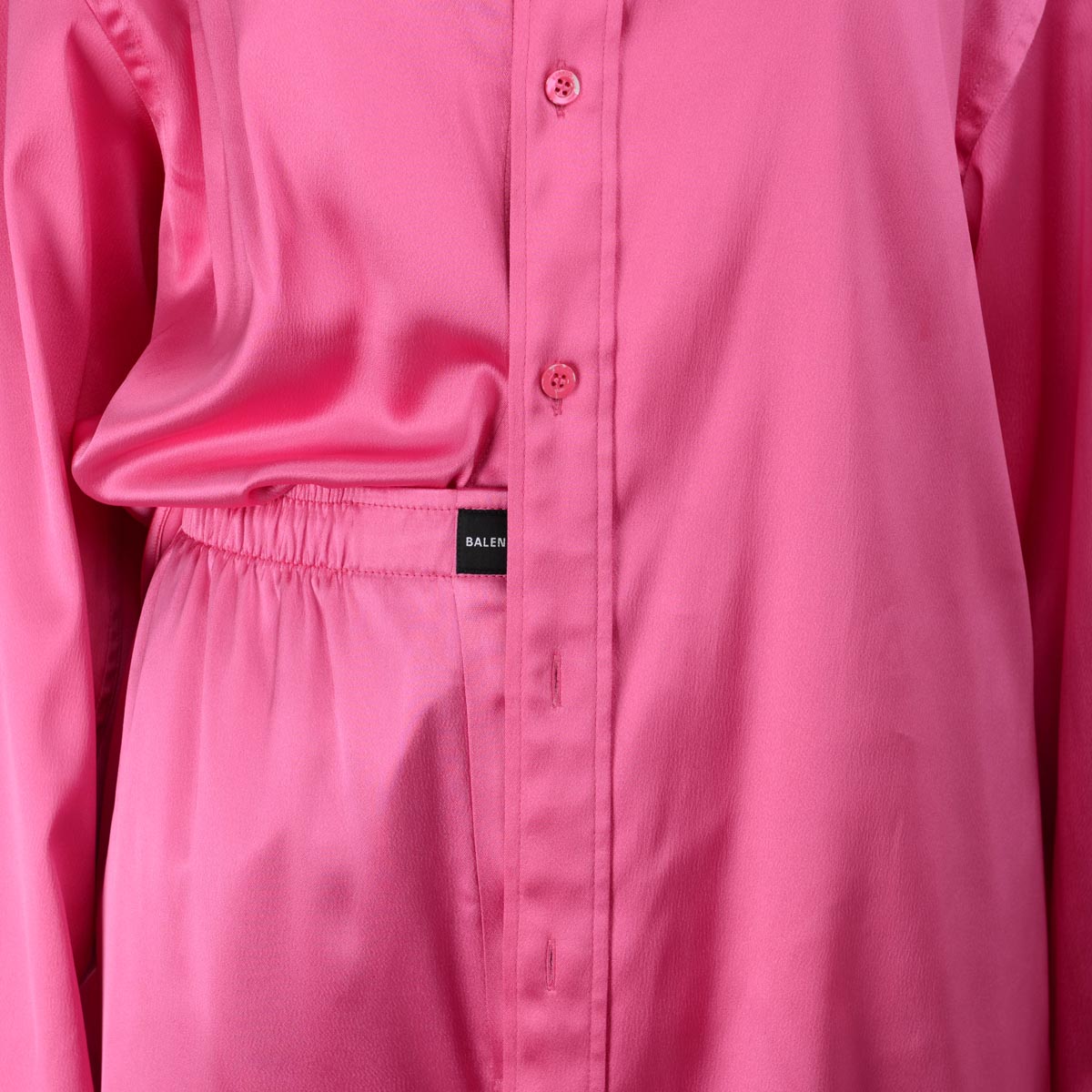 Tweed Maxi Dress in Pink - Balenciaga