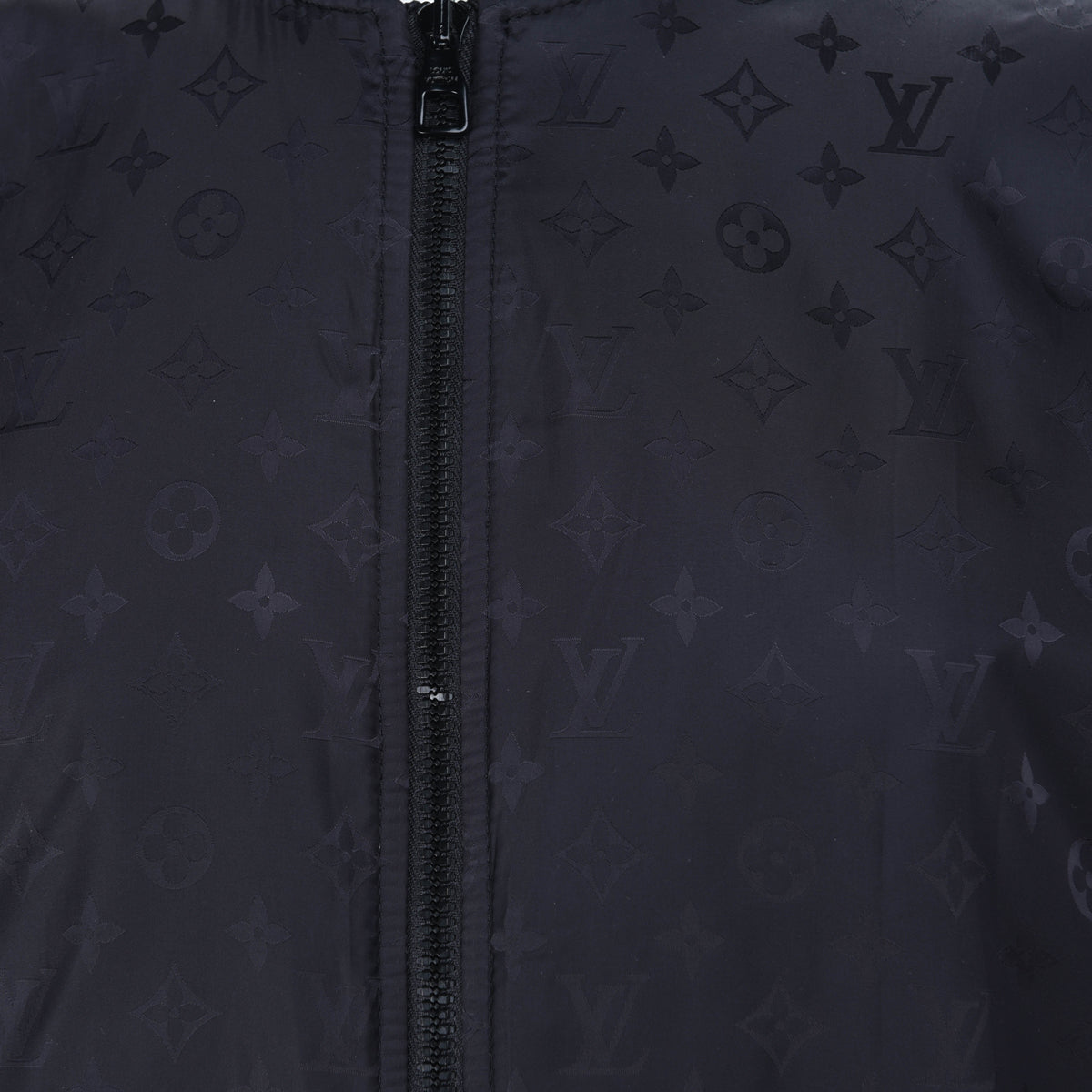 Louis Vuitton Black Leather & Nylon Reversible Bomb