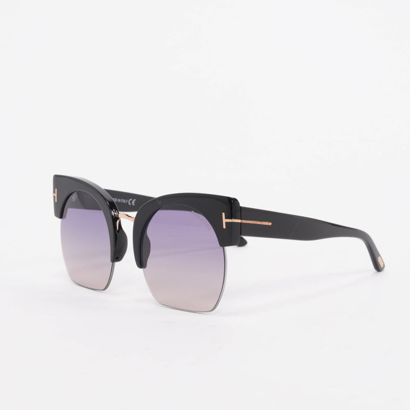 Tom Ford Purple Lens Savannah Sunglasses - Blue Spinach