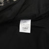 Dior Black Leopard Print Cotton Drill Bar Jacket FR 38 - Blue Spinach