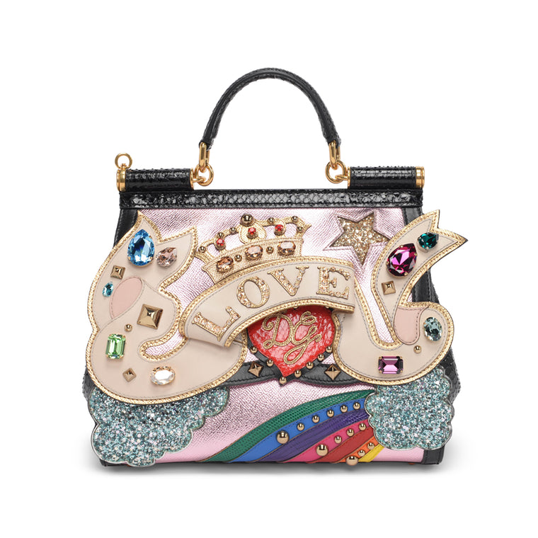 Dolce & Gabbana Multi-Colour Sicily Love Bag