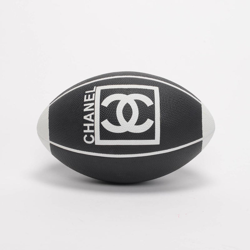 Chanel Black & White Sport Football - Blue Spinach